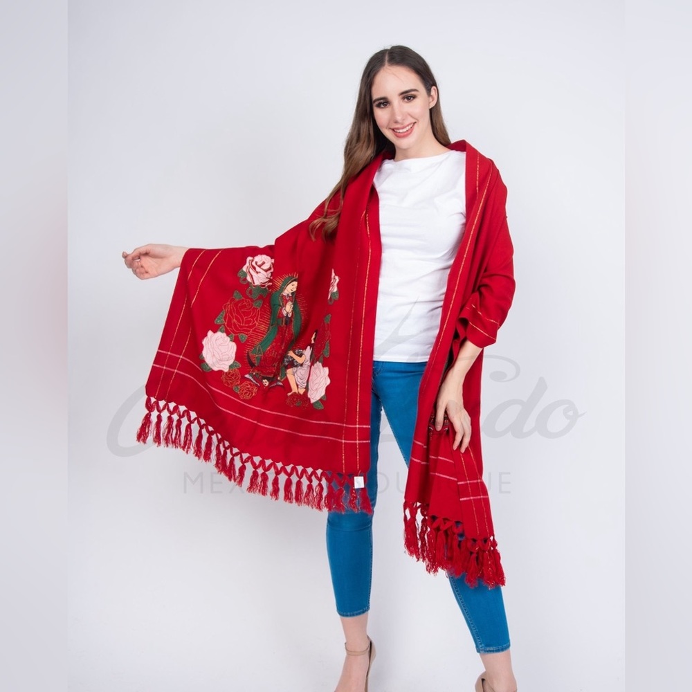Our Lady of Guadalupe Shawl